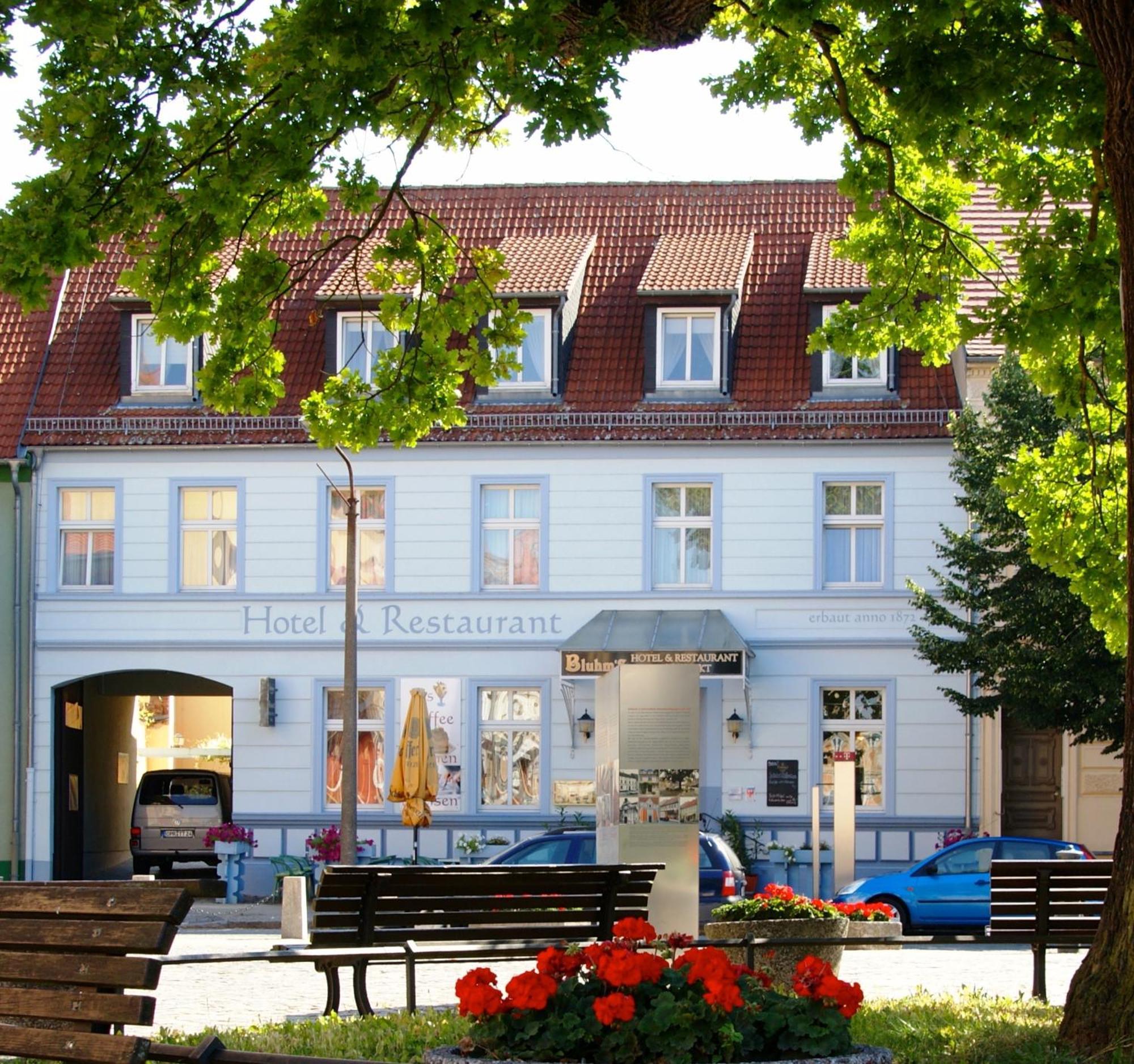 Bluhm'S Hotel & Restaurant Am Markt Kyritz Esterno foto